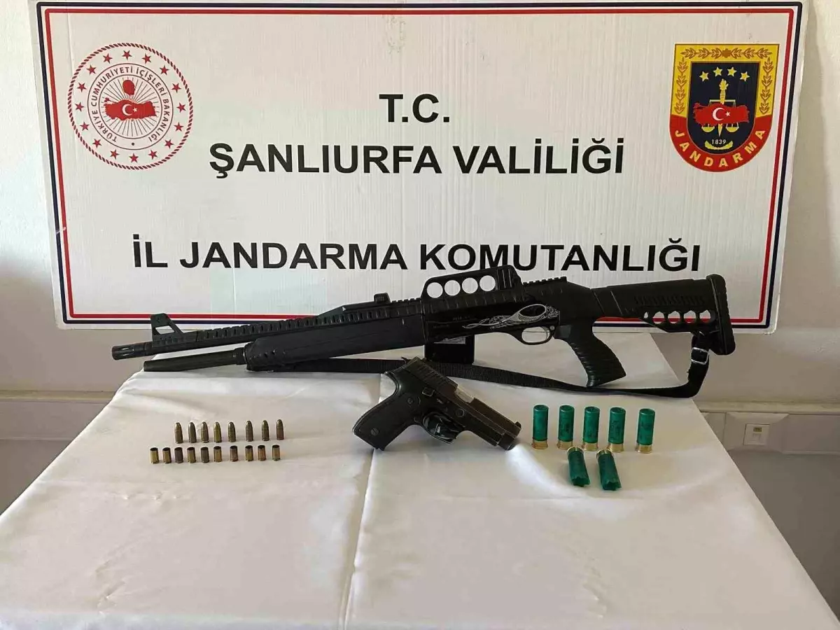 Şanlıurfa’da Silah Kaçakçılığı Operasyonu